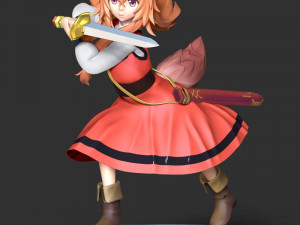 Child Raphtalia - TROTSH Modelo de Impressão 3D