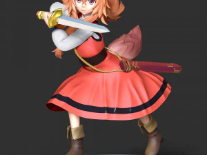 Child Raphtalia - TROTSH 3D Print Model
