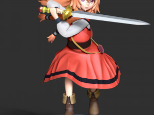 Child Raphtalia - TROTSH Modelo de Impressão 3D