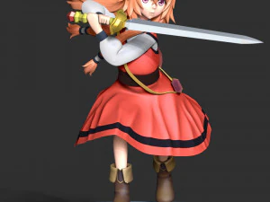 Child Raphtalia - TROTSH 3D Print Model