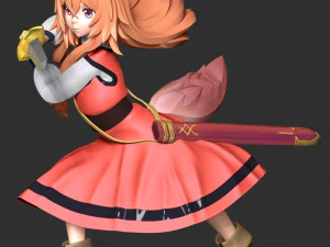 Child Raphtalia - TROTSH 3D Print Model