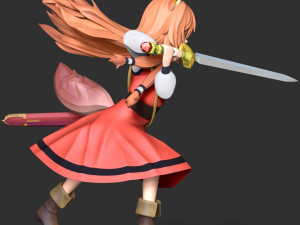 Child Raphtalia - TROTSH Modelo de Impressão 3D