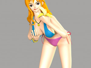 One Piece - Nami Swimsuit 3D Print Model