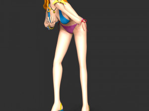 One Piece - Nami Swimsuit Model do druku 3D