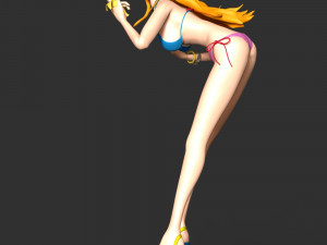 One Piece - Nami Swimsuit Model do druku 3D