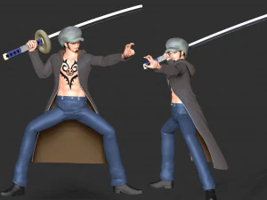 One Piece - Trafalgar Law 3D Print Model