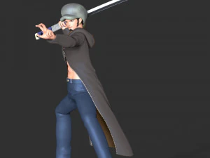 One Piece - Trafalgar Law 3D Print Model