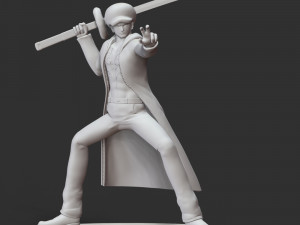 One Piece - Trafalgar Law Model do druku 3D