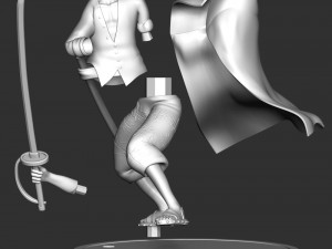 One Piece - Shanks 3D Принт Модель
