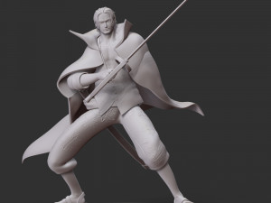One Piece - Shanks 3D Принт Модель