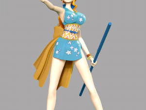 ワンピース - おナミ 3Dプリントモデル