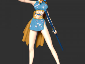 One Piece - Onami Modelo de Impressão 3D