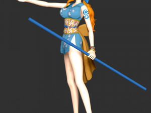 One Piece - Onami Modelo de Impressão 3D