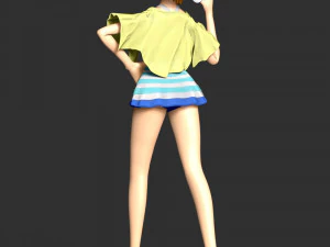 One Piece - Koala Swimsuit 3D Print Model