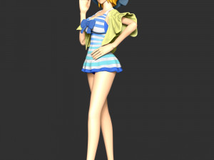 One Piece - Koala Swimsuit 3D Принт Модель