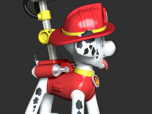 Paw Patrol - Marshall Fire Modelo de impresión 3D