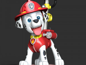 Paw Patrol - Marshall Fire Modelo de impresión 3D