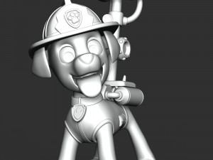Paw Patrol - Marshall Fire Modelo de impresión 3D
