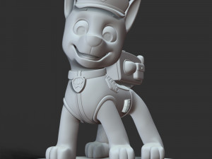 Paw Patrol - Chase Model Cetak 3D