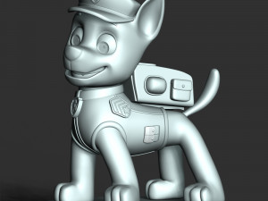 Paw Patrol - Chase Model Cetak 3D