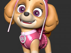 Paw Patrol - Skye Model do druku 3D
