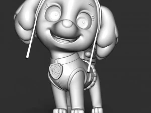 Paw Patrol - Skye 3D Print Model