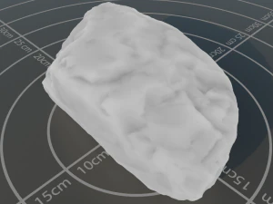 Photoscanned rock 1 3D Model