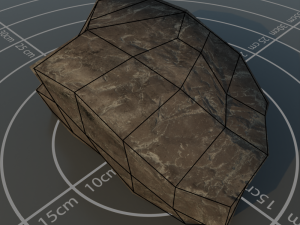Photoscanned rock 1 3D 모델