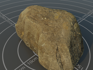 Photoscanned rock 4 3D Модель