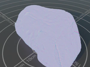Photoscanned rock 4 3D Model