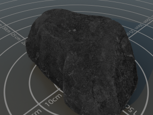 Photoscanned rock 4 Modèle 3D