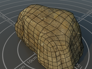 Photoscanned rock 4 Modèle 3D
