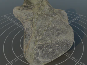 Photoscanned rock 5 3D Model