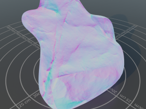 Photoscanned rock 5 Modelo 3D