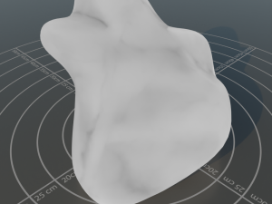 Photoscanned rock 5 Modelo 3D