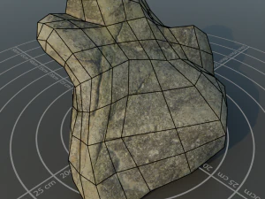 Photoscanned rock 5 3D Model