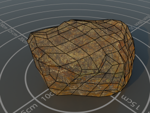 Photoscanned rock 6 3D Модель