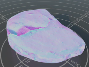 Photoscanned rock 8 3D Model