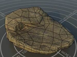 Photoscanned rock 8 3D Model