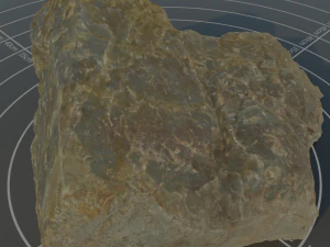 Photoscanned rock 9 3D Model