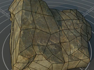 Photoscanned rock 9 3D Model