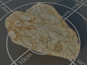 Photoscanned rock 13 Modelo 3D