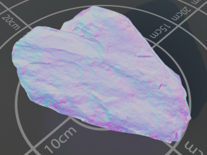 Photoscanned rock 13 Modelo 3D