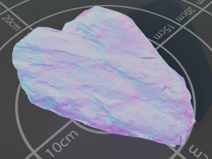 Photoscanned rock 13 3D Model