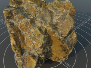 Photoscanned rock 14 3D 模型