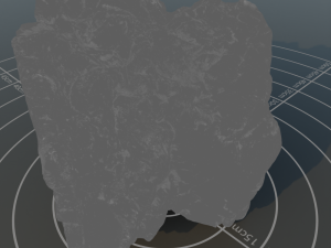 Photoscanned rock 14 3D Model