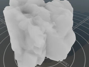Photoscanned rock 14 3D Model