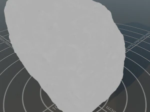 Photoscanned rock 3 3D Model