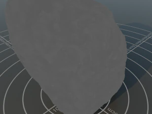 Photoscanned rock 3 3D Model