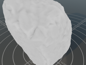 Photoscanned rock 3 3Dモデル